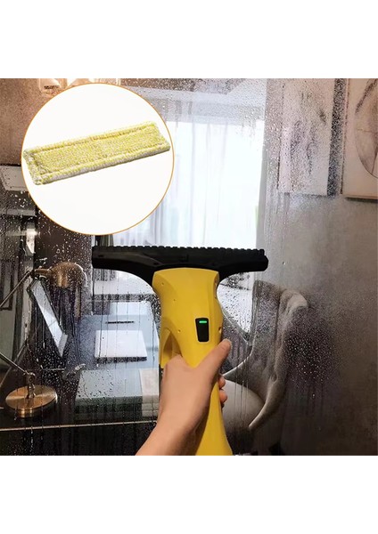 Karcher Wv2 Wv5 Pencere Süpürgesi Paspas Bezi Yedek Parçaları Temiz Bezler Kauçuk Şerit Silme Cam Temizleyici Sarı (Yurt Dışından) fırsatları