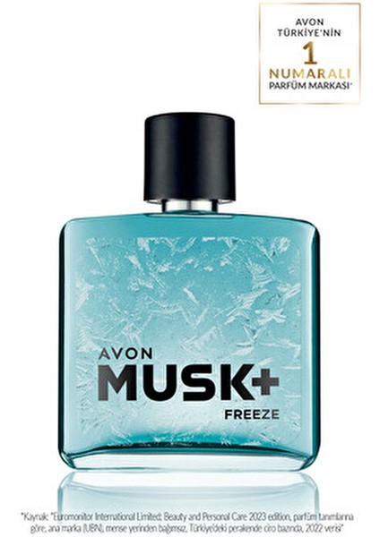 Musk Freeze Erkek EDT Parfüm 75 Ml Çiçeksi Koku ile Ferahlatıcı Etki fiyatları