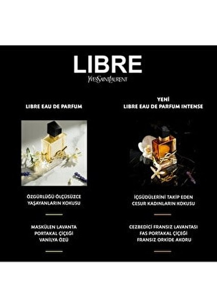 Libre Intense EDP 30 ml Oryantal Koku Kadın Parfümü