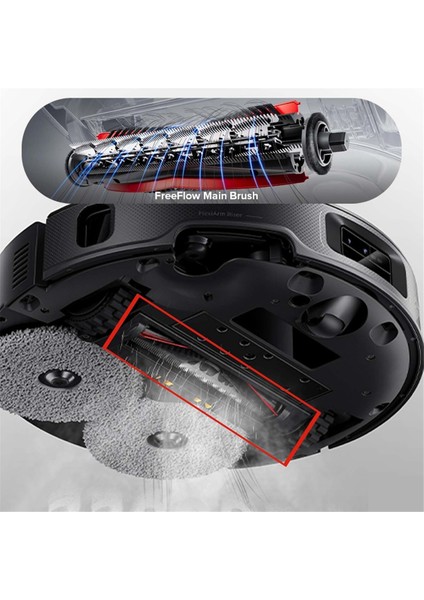 Roborock Saros Z70/SAROS Z70 Ultra / G30 Space Robot Süpürge Ataşmanları Için Ana Fırça Kapağı ve Ana Fırça (Yurt Dışından) fiyatları