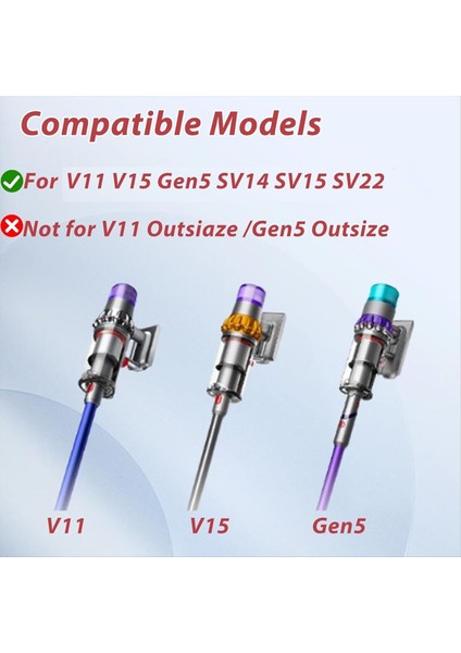 Yükseltilmiş Kutusu Sızdırmazlık Halkası Dyson V11 V15 Gen5 SV14 SV15 SV22 Elektrikli Süpürge Teneke Kutu Değiştirme T8 Tornavida (Yurt Dışından) modelleri