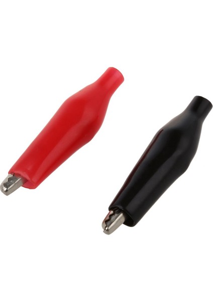 20 Pcs Siyah Kırmızı Yumuşak Plastik Kaplamalı Test Probu Timsah Test Klipsi ve 10 Pcs 2 0mm Lehim Fitil Çıkartma Desoldering (2set) (Yurt Dışından) modelleri