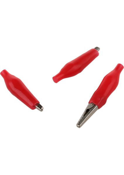 20 Pcs Siyah Kırmızı Yumuşak Plastik Kaplamalı Test Probu Timsah Test Klipsi ve 10 Pcs 2 0mm Lehim Fitil Çıkartma Desoldering (2set) (Yurt Dışından) indirimleri