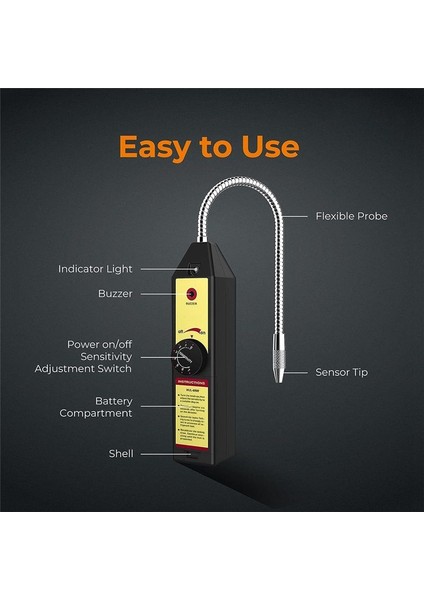WJL-6000 Freon Sızıntı Dedektörü Halojen Gaz Test Merkezi Hvac Soğutucu Akışı Ac Sniffer R22 R410A (Yurt Dışından) modelleri