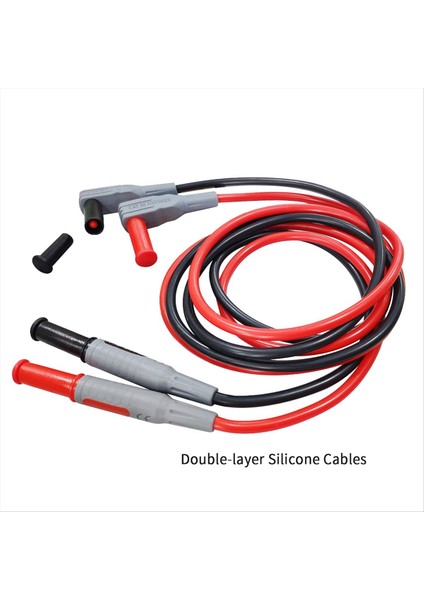 P1308D 25PCS Multimetre Silikon Test Kurşun Kiti Değiştirilebilir Iğne Spanner Timsah Klibi 4mm Muz Fiş (Yurt Dışından) modelleri