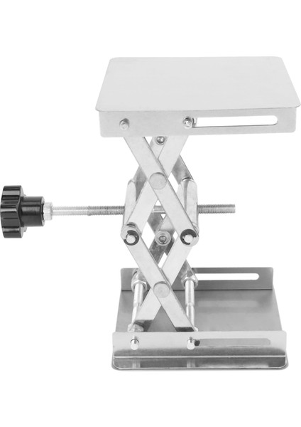 2x Scientific Lab JACK-100 x 100MM Paslanmaz Çelik Laboratuvarı Stand Tablo Rafı Makas Laboratuvarı Lift Kaldırıcı Bilim Deneyi (Yurt Dışından) fiyatları