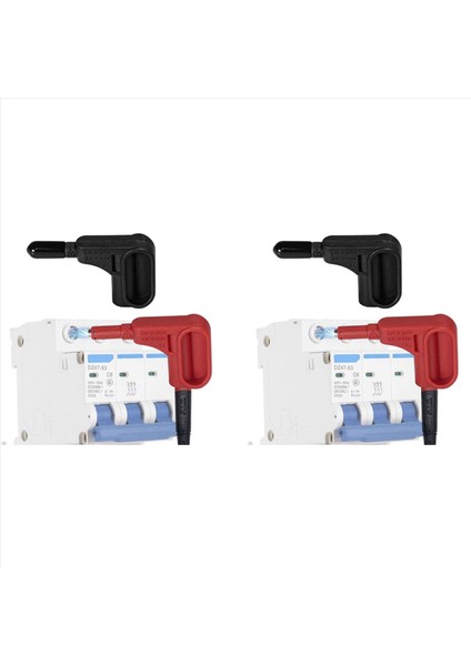 4 mm Muz Için 2x Mıknatıs Testi Probu Mıknatıs Probları Dijital Multimetre Megohmeter (Yurt Dışından)