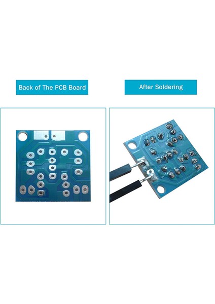 8 Parçalı Set 5mm LED Flash Dıy Kiti Başlangıç Kiti Pcb Devre Kaynak Becerileri Öğrenme Eğitim Kiti (Yurt Dışından) indirimleri