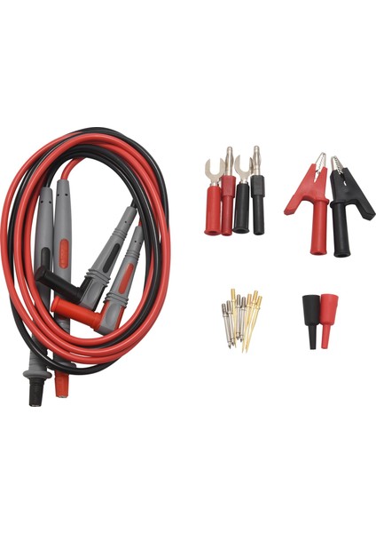P1503B Multimetre Test Kuadamları Kit Dijital Multimetre Kurşunları Timsah Klipsleri Değiştirilebilir Multimetre Probları Ipuçları Set (Yurt Dışından)