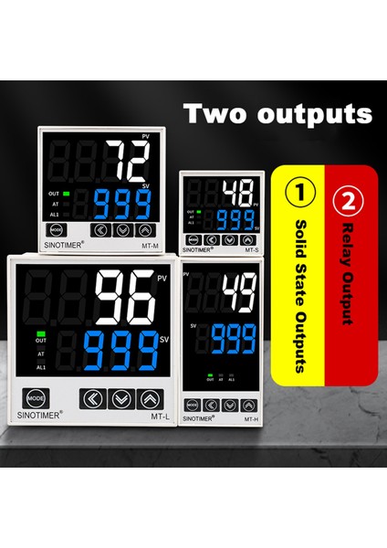 Sinotimer Ev Dijital Pıd Sıcaklık Denetleyicisi Isıtma Için Termostat Soğutma Alet Röle/voltaj Çıkışı Mt-L (Yurt Dışından) fiyatları