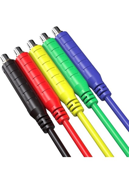 6pcs Manyetik Test Kurşunları Silikon Yumuşak Esnek Jumper Test Kabloları 30V AC5A 3 3ft Manyetik Test Kurşunları (Yurt Dışından) indirimleri