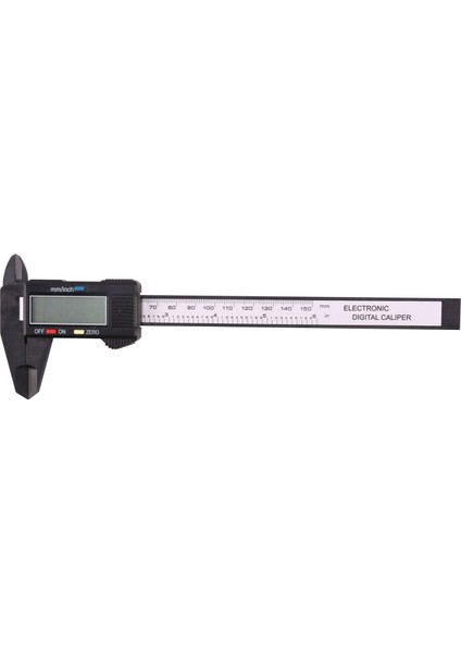 Dijital Kaliper Gösterge Paneli Karbon Fiber Vernier Mikrometre (Yurt Dışından)