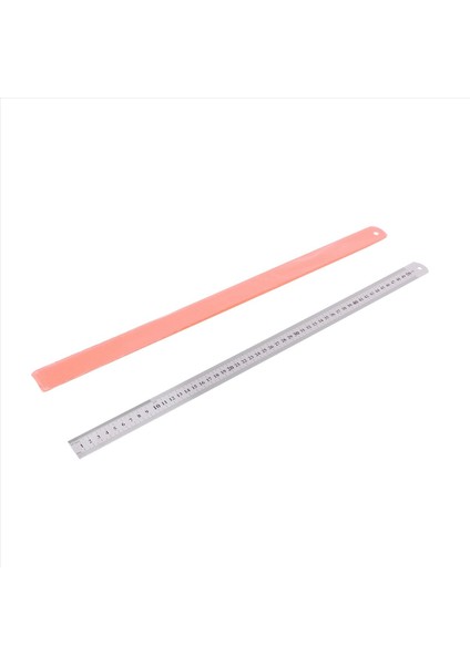 20X Groove Sağ Paslanmaz Çelik Metrik Cetvel 50 cm Paslanmaz Metrik Cetvel (Yurt Dışından) fırsatları