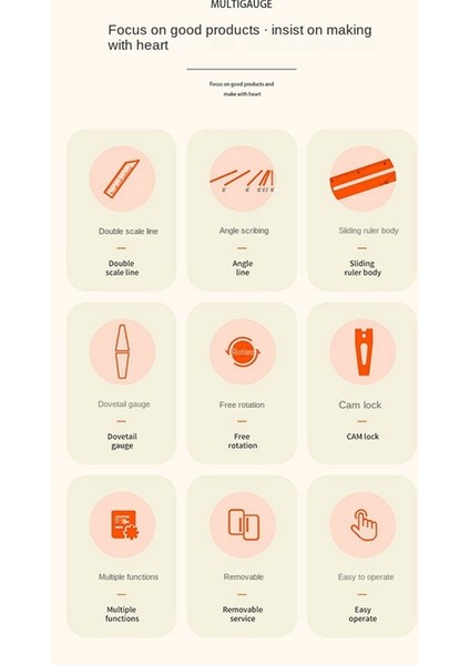 Ağır Hareketli Açılı Cetvel Ahşap Işleme Çok Fonksiyonlu Paslanmaz Çelik Göstergeler Göstergeler ile Hassasiyetli Kare (Yurt Dışından) fırsatları