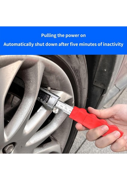 Disk Fren Rotor Mikrometresi Disk Fren-6 INÇ/150MM Için Dijital Kaliper Ölçüm Aracı Fren Ölçüm Aracı Wtıh Kaliper (Yurt Dışından) modelleri