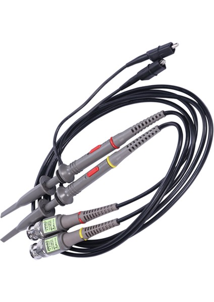 2 Paket P6100 100 Mhz Osiloskop Probu 10 1 ve 1 1 Rigol Atten Owon Siglent Için Değiştirilebilir (Yurt Dışından) fiyatları