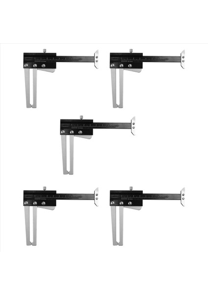 5x Disk Fren Rotor Kalınlığı Kaliper 0-60MM Gösterge Ölçüm Mikrometre Ölçüm Aracı (Yurt Dışından)