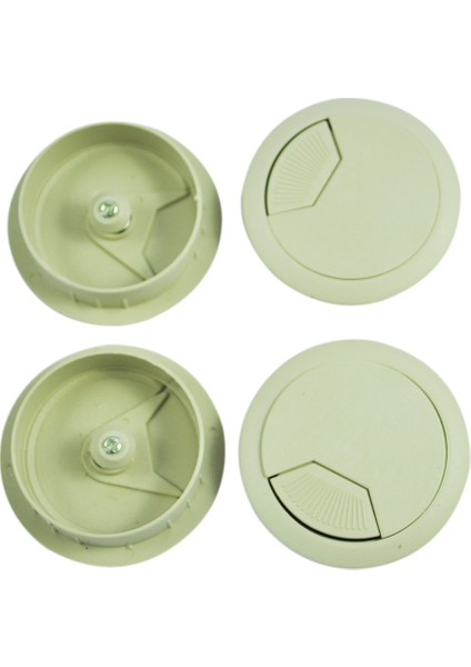 Masa Plastik Flip Top 2 &quot Kablo Deliği Kapağı Grommet 4 Pc (Yurt Dışından) modelleri
