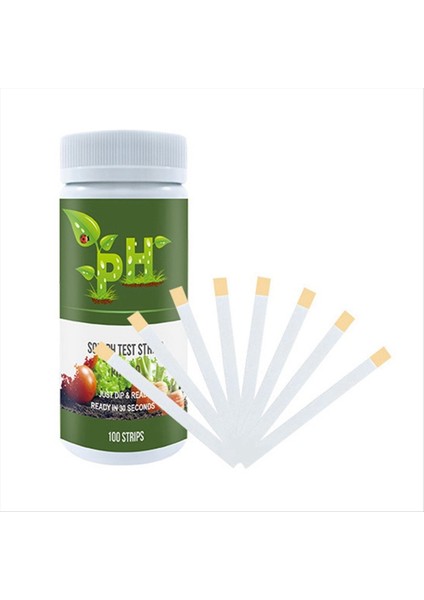 Toprak Ph Kağıt Test Kiti 200 Testçi Şeritleri (3 5-9 Aralığı) Bahçe Ev Çim Çimen Sebze Bahçeciliği Test Etmek Için (Yurt Dışından) indirimleri