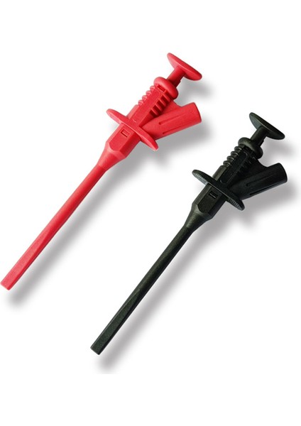 2 Pcs Izolasyon Patlandırma Probu Otomatik Tamir Multimetre Test Klipsi Aracı Yay Yükli Kurşunlar 4mm Fişini Bağlayabilir (Yurt Dışından)