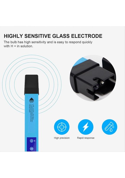 Dijital Su Si Analizörü Ph Metre Dijital 2 1 Ph Temp Metre Arka Işığı Ph Su Test Cihazı Büyüyen Besinler Için (Yurt Dışından) indirimleri