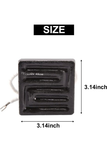 80X80MM 450W Kızılötesi Üst Seramik Isıtıcı Isıtma Plakası Bga Istasyonu Için IR6000 IR6500 Ir-Pro-Sc (Yurt Dışından) indirimleri