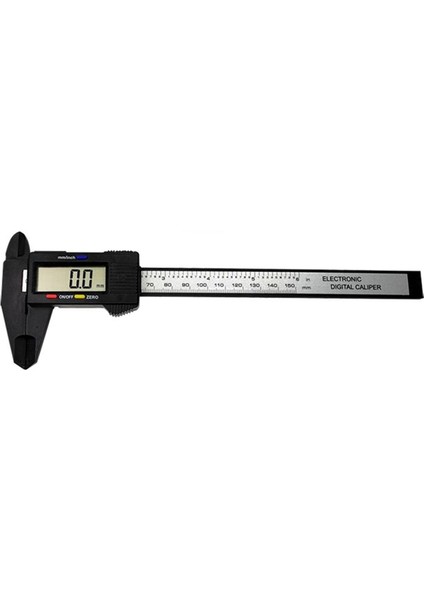 Dijital Ekran Kaliperi 150MM Vernier Caliper Ev Yüksek Hassas Ölçüm (Yurt Dışından)