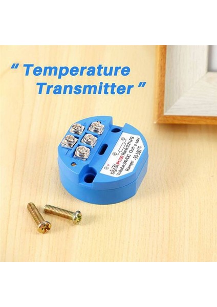 10PCS Rtd PT100 Sıcaklık Verici DC24V Eksi 50 - 100 Derece Çıktı 0-10V (Yurt Dışından) fırsatları