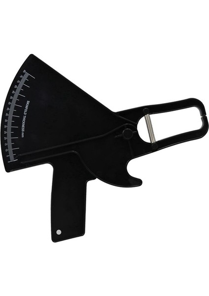 Hassas Kaliper Sebum Kaliper Yağ Klips Sebum Kaliper Yağ Kalınlığı Ölçüm Cetveli Kişisel Yağ Hükümdarı Siyah (Yurt Dışından)