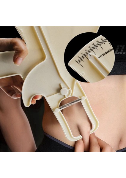 Hassas Kaliper Sebum Kaliper Yağ Klips Sebum Kaliper Yağ Kalınlığı Ölçüm Cetveli Kişisel Yağ Hükümdarı Siyah (Yurt Dışından) fiyatları