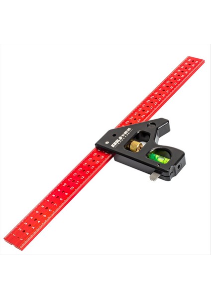 Göstergeler Ağır Hizmet Tipi Ahşap Işleme Çok Işlevli Birleşik Kare Açı Cetvel 40 cm Uzunluğunda Hareketli Açı Cetvel (Yurt Dışından)