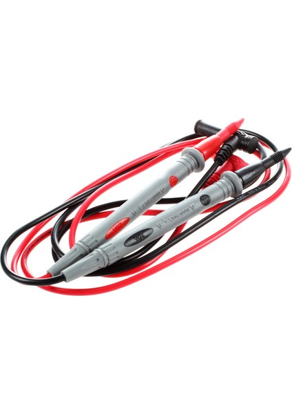 2 Çift Dijital Multimetre 1000V 20A Evrensel Test Kurşun Kablo Probu Kırmızı+Siyah (Yurt Dışından) modelleri