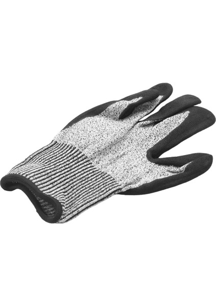 Seviye 5 Kesim Dayanıklı Eldivenler 3D Konfor Streç Uyum Dayanıklı Güç Kavrama Köpük Nitril Akıllı Touch Gri 2 Çift (L) (Yurt Dışından) fiyatları