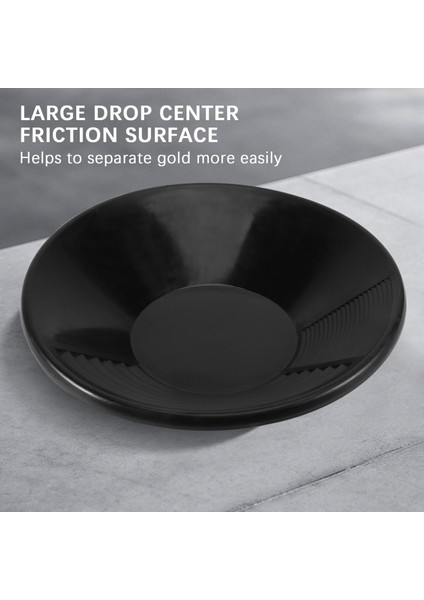 Siyah Plastik Altın Tan Havzası Nugget Madencilik Tarama Kum Altın Madenciliği El Kitabı Bıkık Yıkama Altın Panlama Ekipmanları (Yurt Dışından) indirimleri