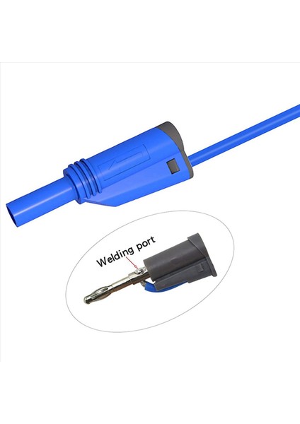 15PCS Muz Fiş Silikon Test Kurşunları 4 mm Tamamen Yalıtılmış Güvenlik Örtüslü Istiflenebilir Muz Tapı Uzantı Kablosu (Yurt Dışından) indirimleri