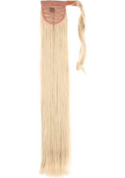 Bağlamalı Düz At Kuyruğu / Kumral Beyaz Platin Röfleli fırsatları