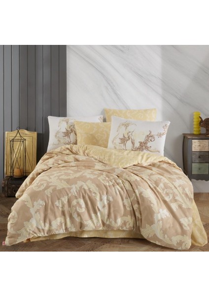 Çift Kişilik Ranforce Nev Takımı Avangarde Krem fiyatları