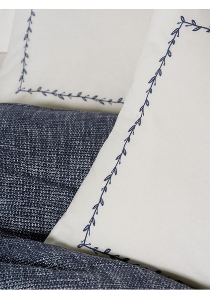 Embrova Şönil Çift Kişilik Yatak Örtüsü/pike Takımı Loom Lacivert fiyatları