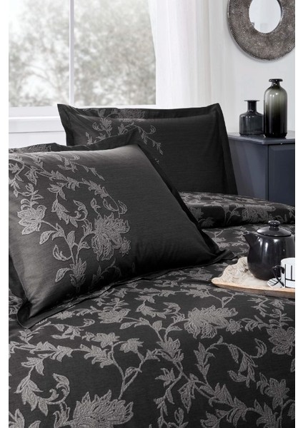 Özdilek Çift Kişilik Ranforce Nev Takımı Barocco Antrasit fiyatları