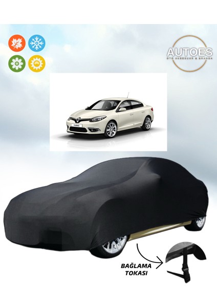 Renault Fluence 2013 Model Araba Brandası,oto Branda Alttan Bağlantı Tokalı Siyah