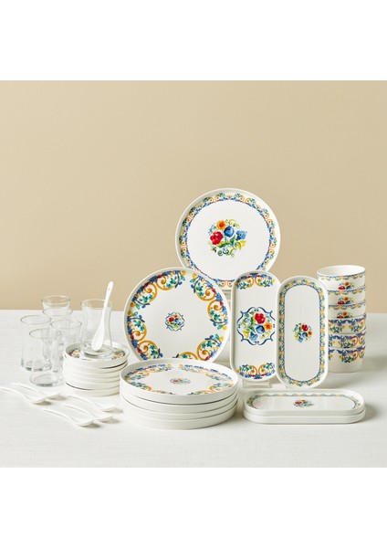 Stream Bone Vita 34 Parça 6 Kişilik Kahvaltı Takımı