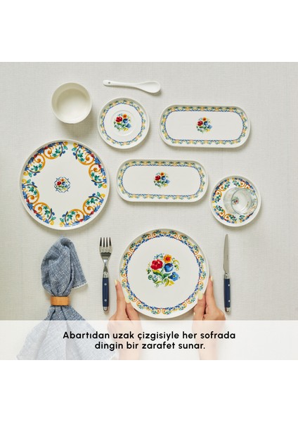 Stream Bone Vita 34 Parça 6 Kişilik Kahvaltı Takımı fırsatları