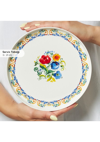 Stream Bone Vita 34 Parça 6 Kişilik Kahvaltı Takımı indirimleri