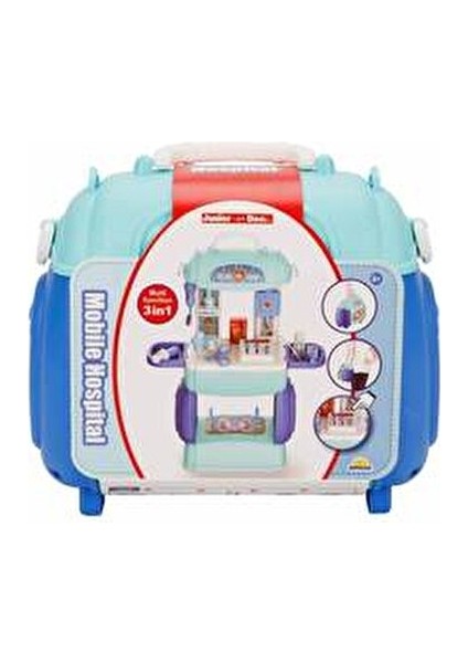 Parstek Çantalı Portatif Doktor Seti 5 - 7 Yaş İçin Taşınabilir Oyun Seti fırsatları