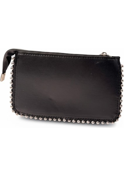 Kadın Mini Zincirli Çanta – Şık Taş Süslemeli Model fiyatları