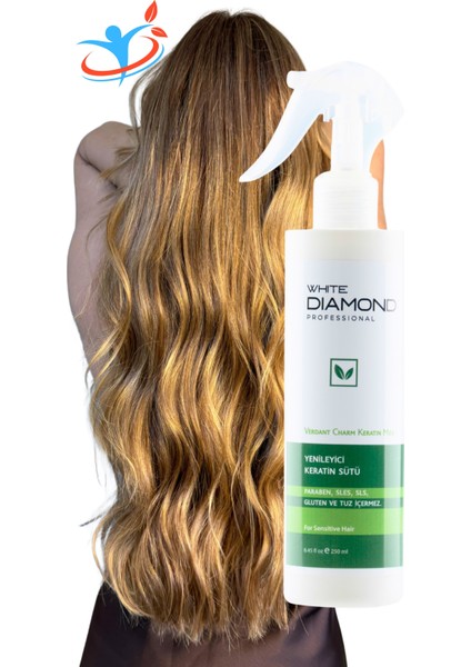 Yenileyici Tuzsuz Saç Bakım Seti Keratin Sütü, Şampuan, Saç Maskesi modelleri