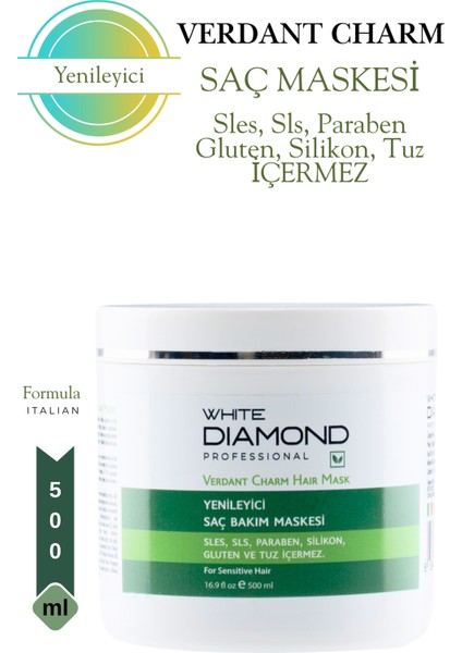 Yenileyici Tuzsuz Saç Bakım Seti Keratin Sütü, Şampuan, Saç Maskesi