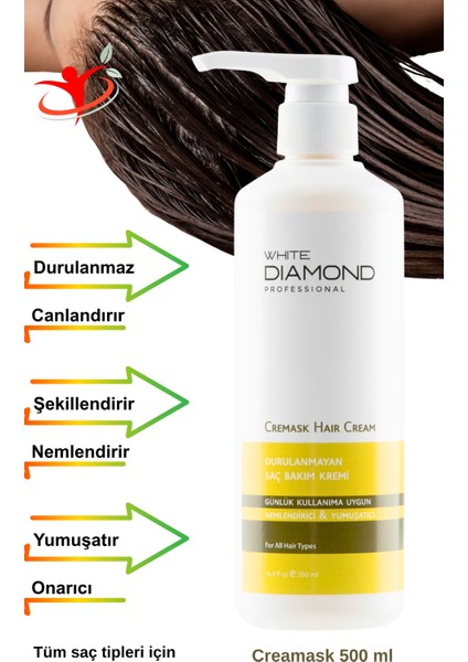 Nemlendirici Yumuşatıcı Şekillendirici Durulanmayan Saç Bakım Kremi 500 ml fiyatları
