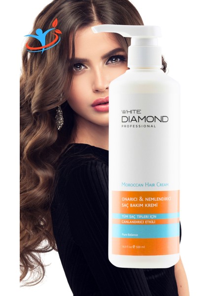 Moroccan Saç Bakım Kremi Onarıcı Canlandırıcı Etkili 500 ml fiyatları