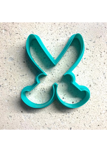 Korsan Temalı Çapraz Kılıç Kurabiye Kalıbı ve Damga Seti | Macera, Denizcilik Partisi | Şeker Hamuru, Kil Şekillendirici fırsatları